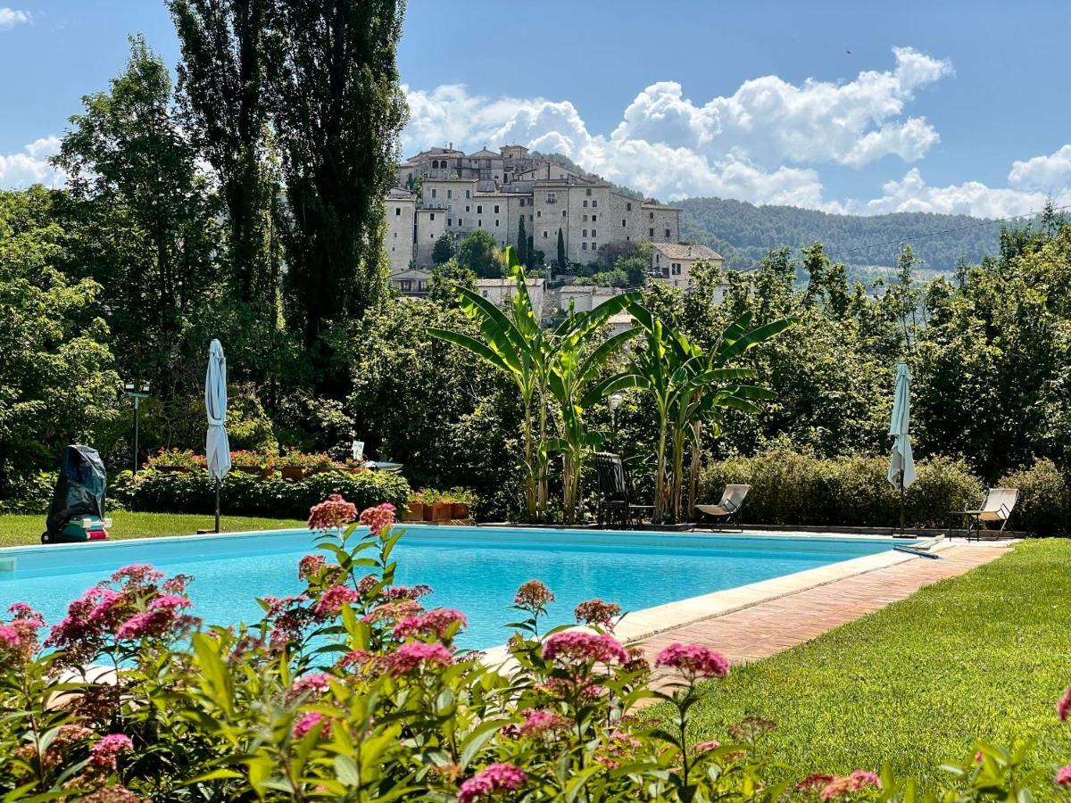 Borgo San Valentino Aparthotel Arrone Eksteriør bilde